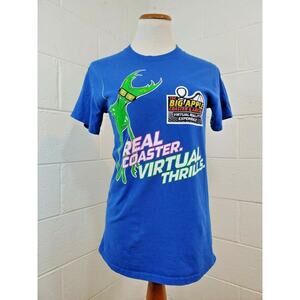 New York New York Vegas Casino The Big Apple Coaster Arcade Tee Shirt Small